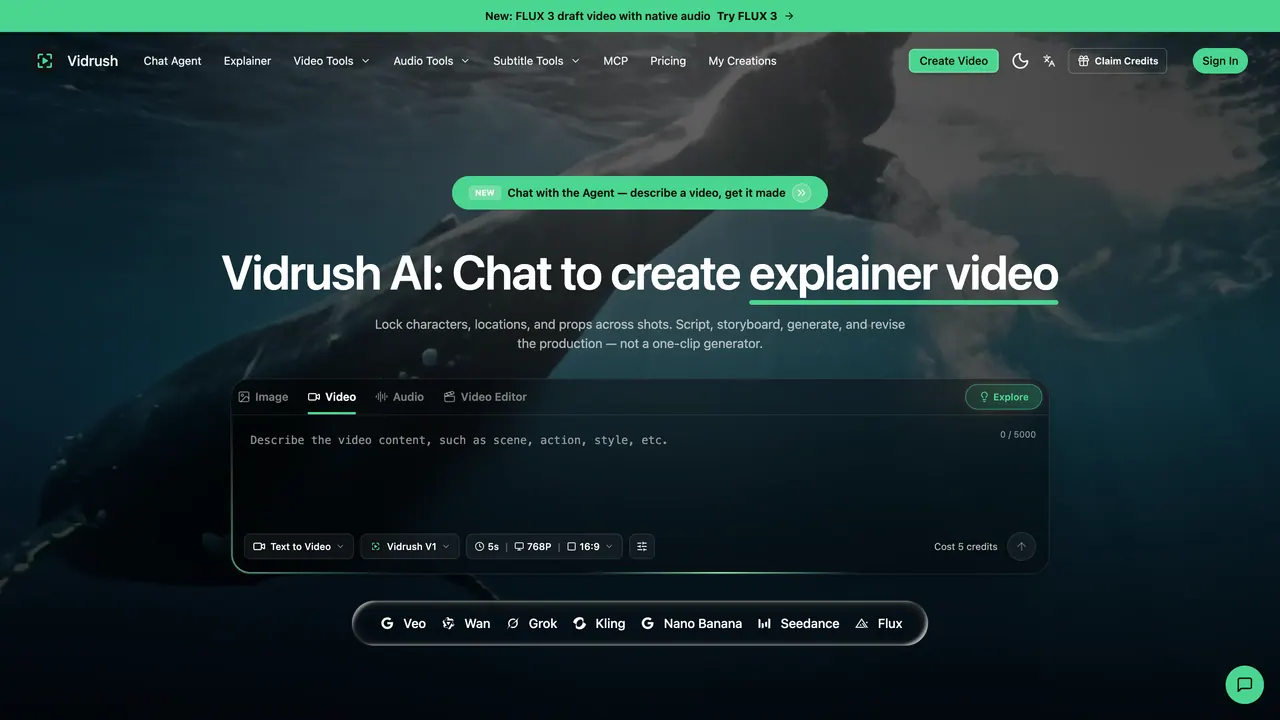 Vidrush AI screenshot