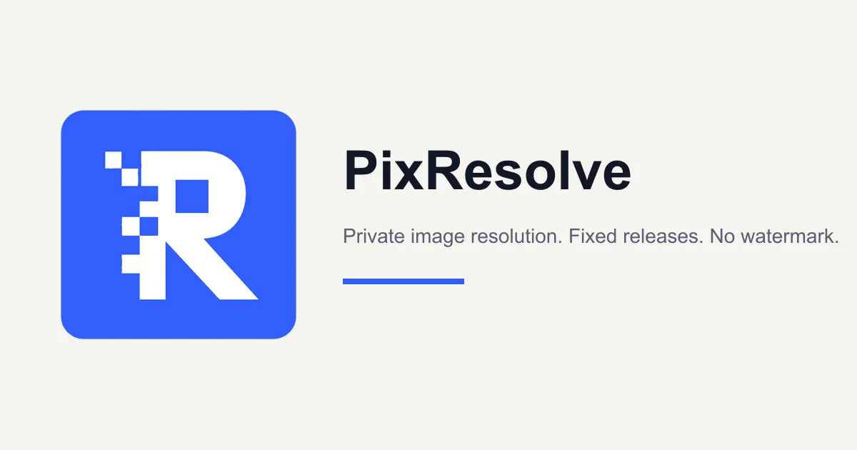 PixResolve screenshot