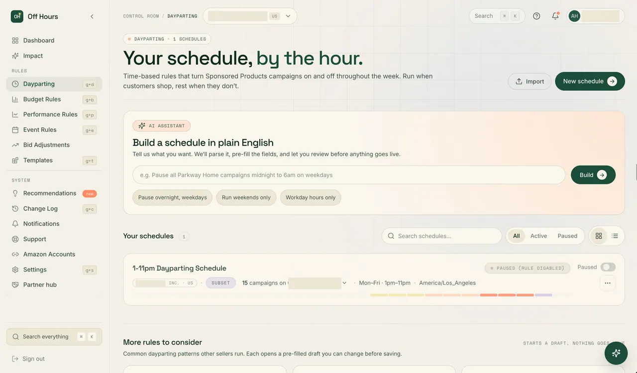 Off Hours screenshot