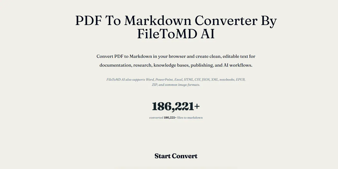 FileToMD AI screenshot