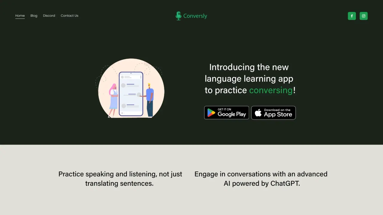 ConverslyAI screenshot