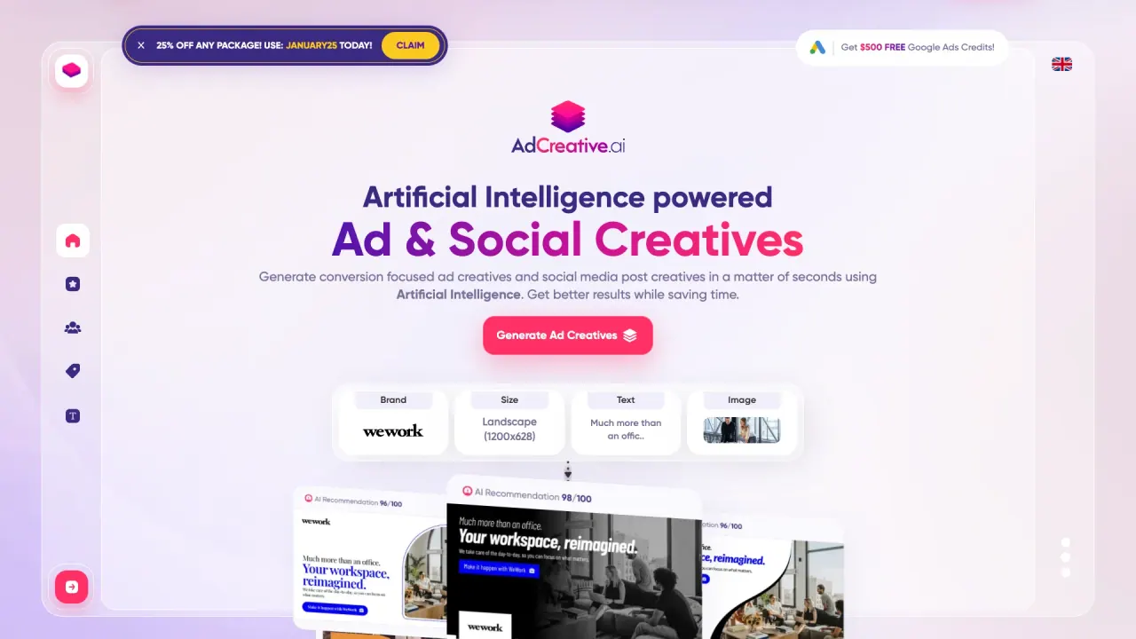 AdCreative screenshot