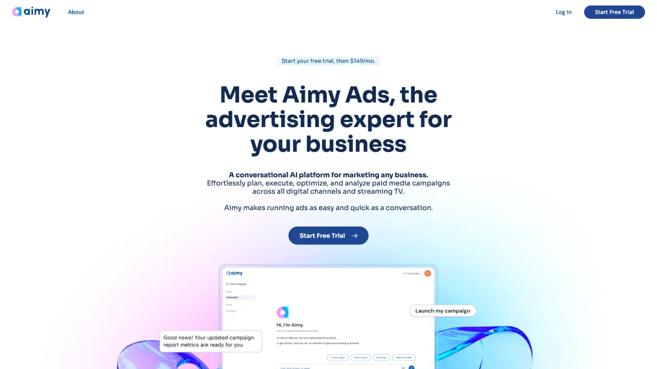 AimyAds screenshot