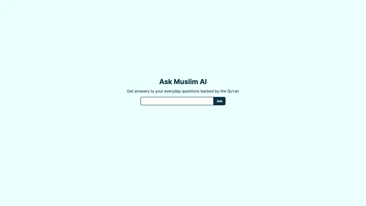 Ask Muslim screenshot
