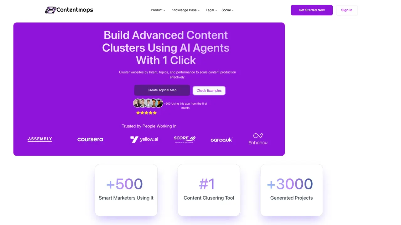 Contentmaps screenshot