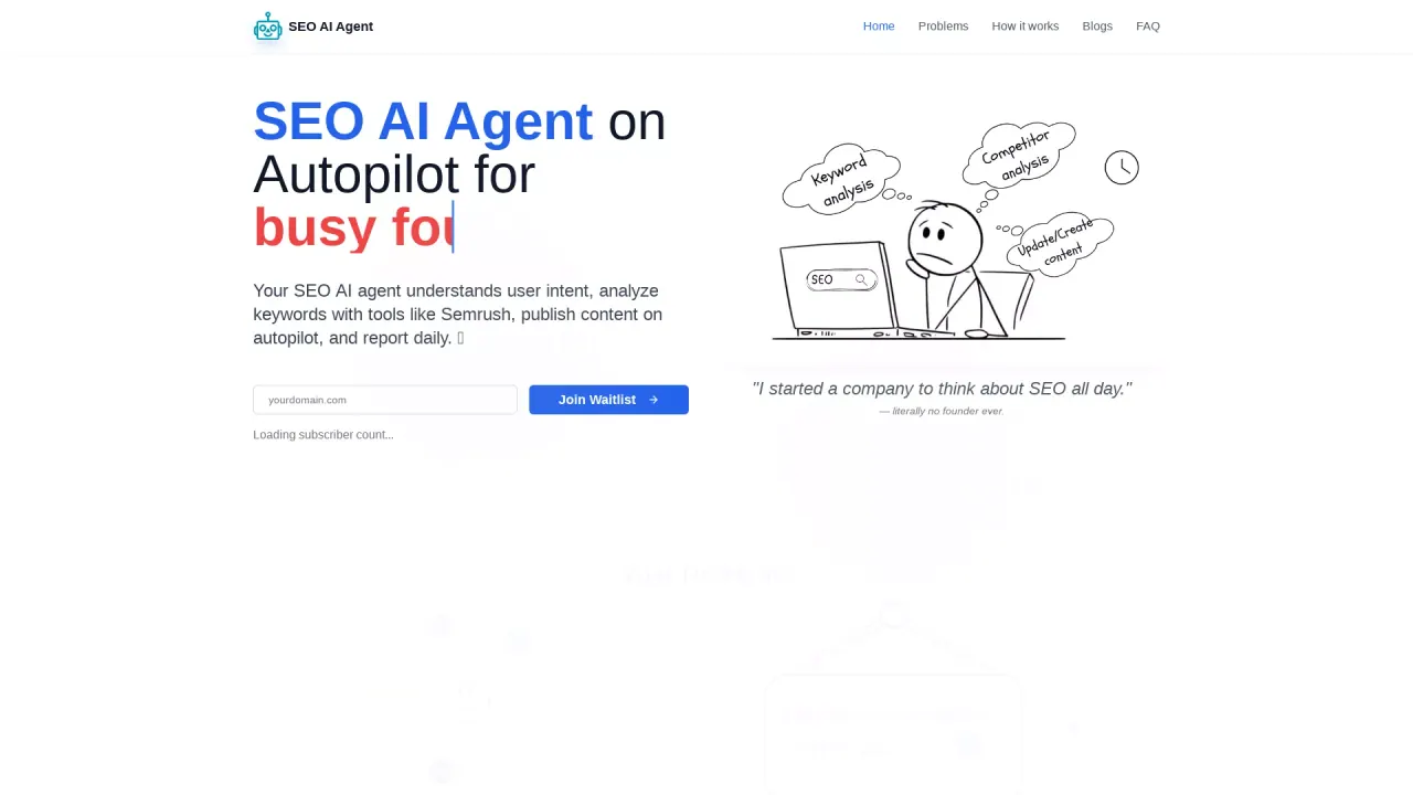 seoaiagent.ai screenshot