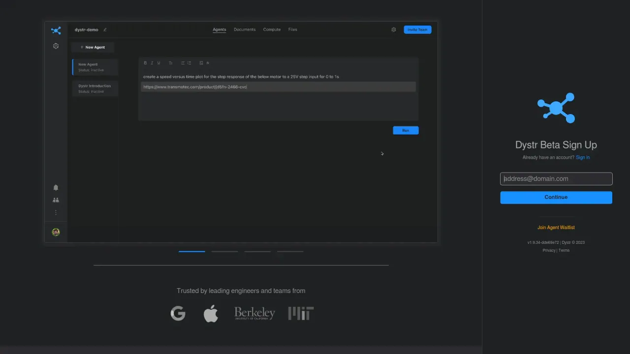 Dystr screenshot