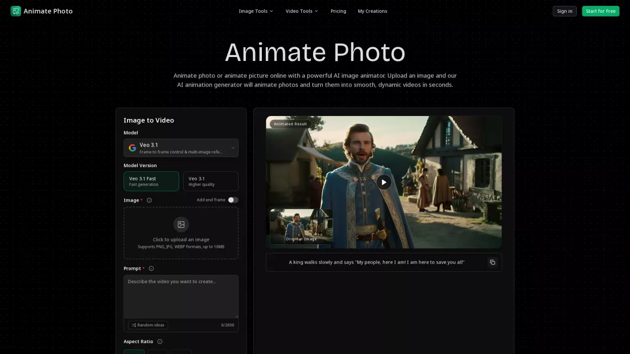 Animate Photo screenshot