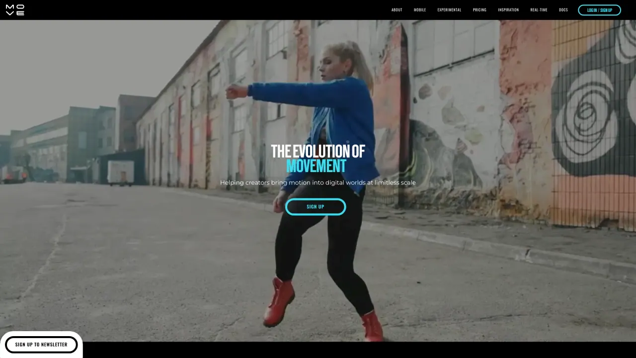 MoveAI screenshot