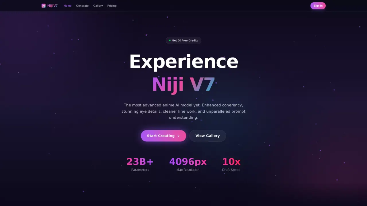 NijiV7 screenshot