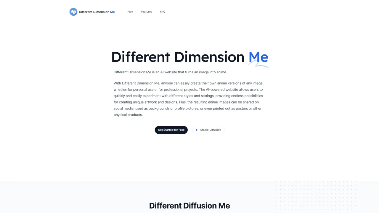 Different Dimension Me screenshot