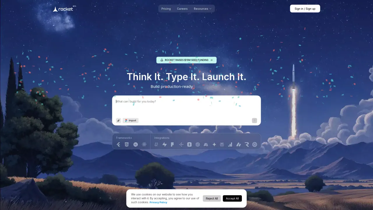 Rocket.new screenshot