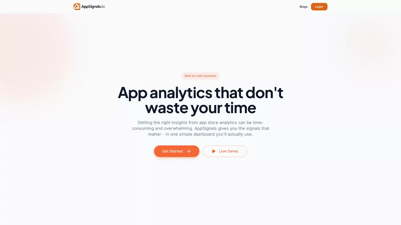 AppSignals screenshot