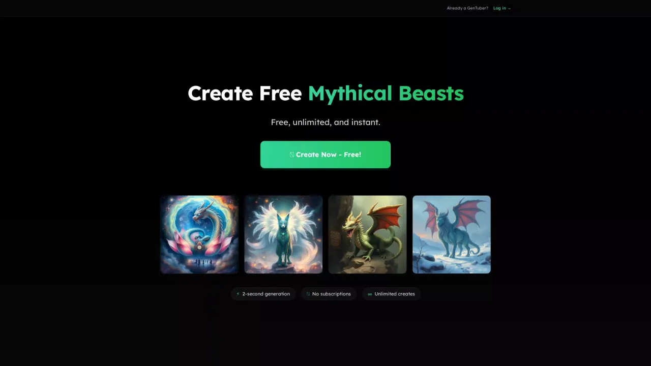 GenTube screenshot