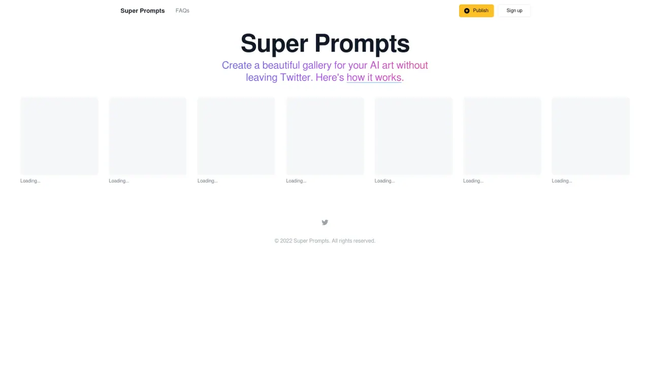 Superprompts screenshot