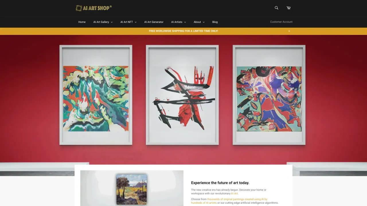 AIArt Shop screenshot