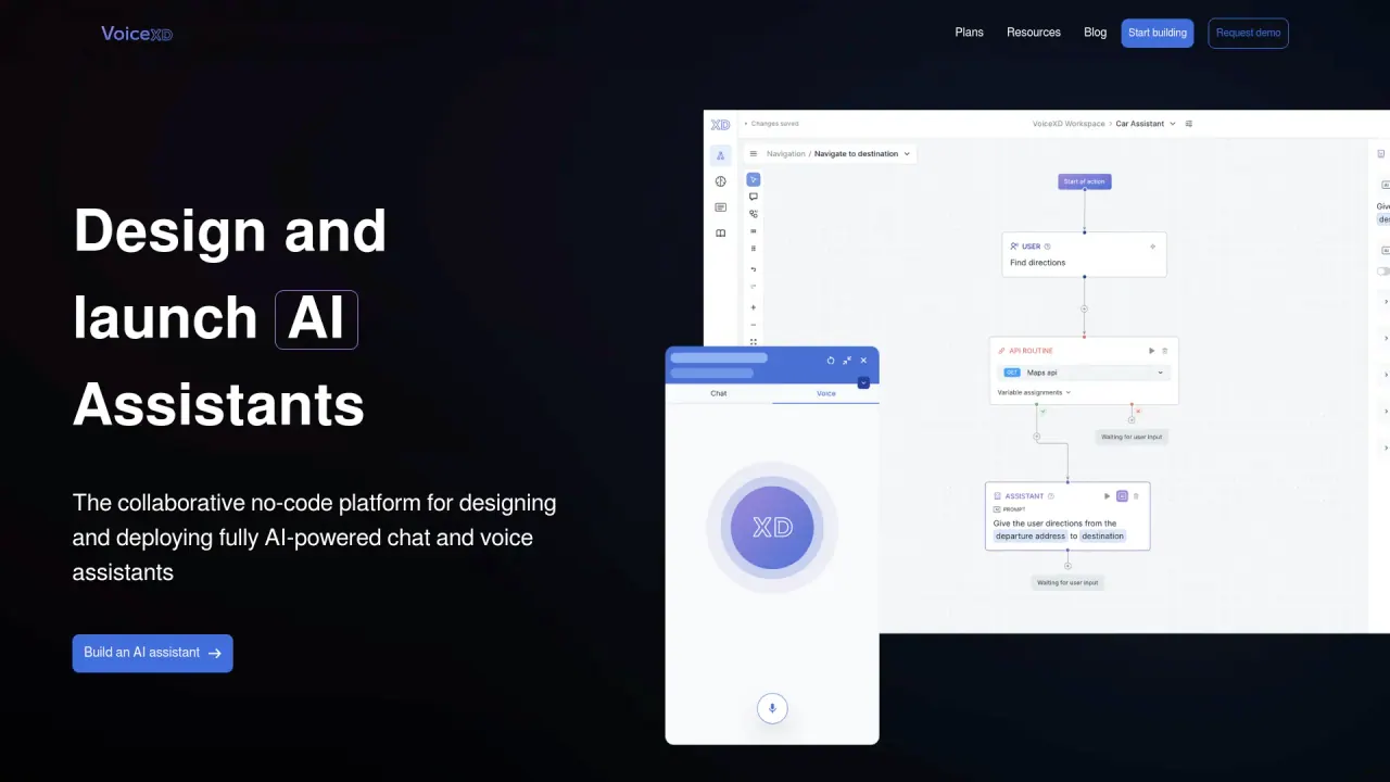 VoiceXD screenshot