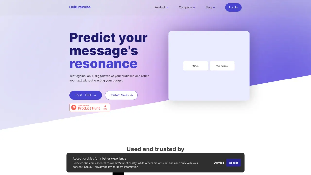CulturePulse screenshot