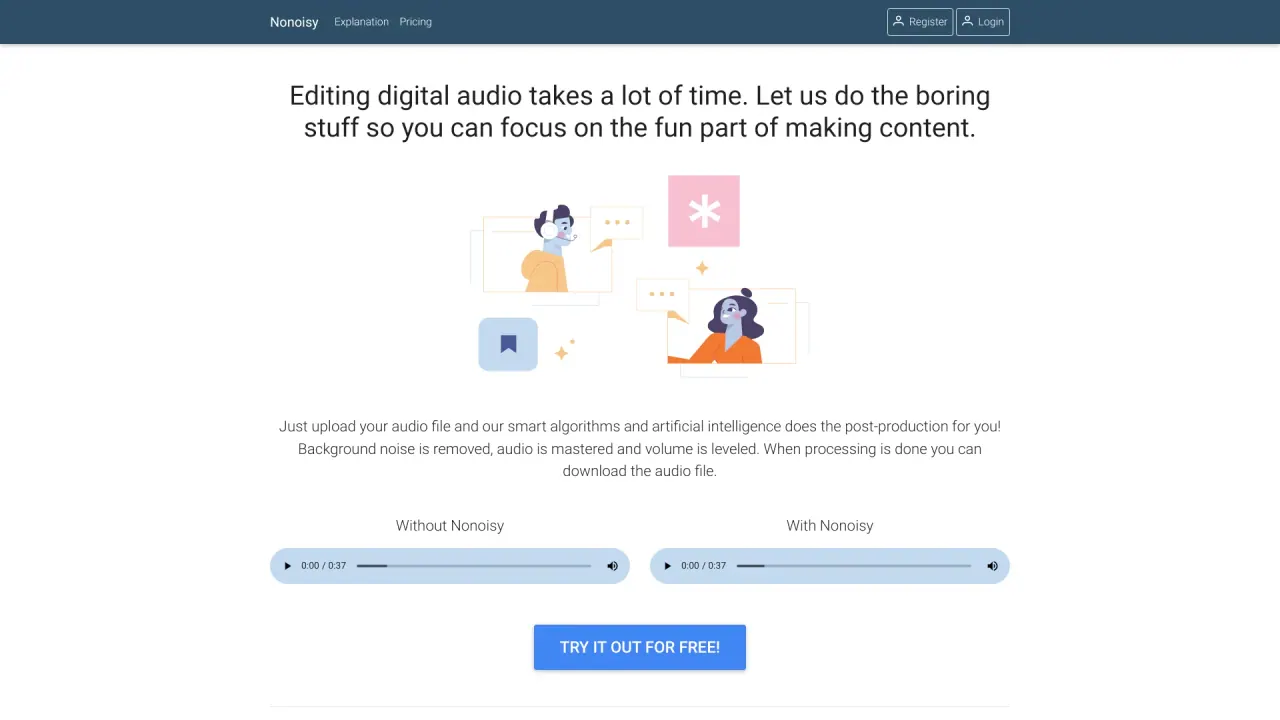 Nonoisy screenshot