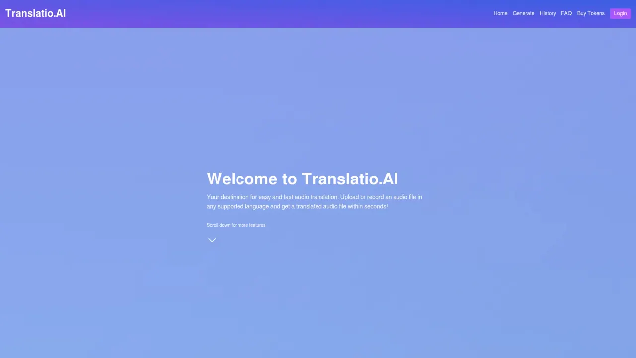 TranslatioAI screenshot
