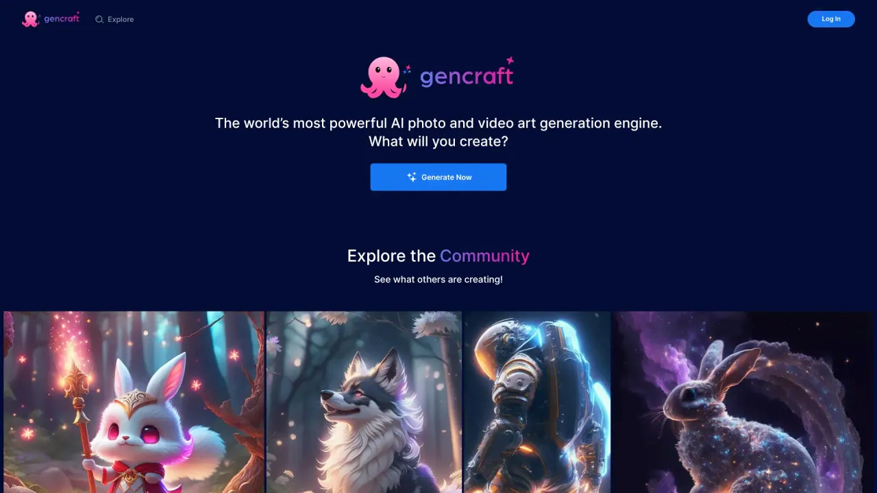 Gencraft screenshot