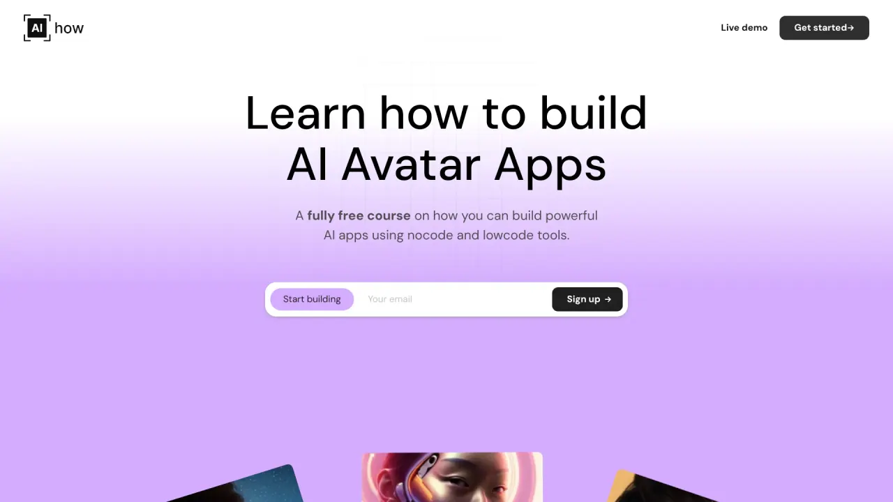 AI Avatar screenshot