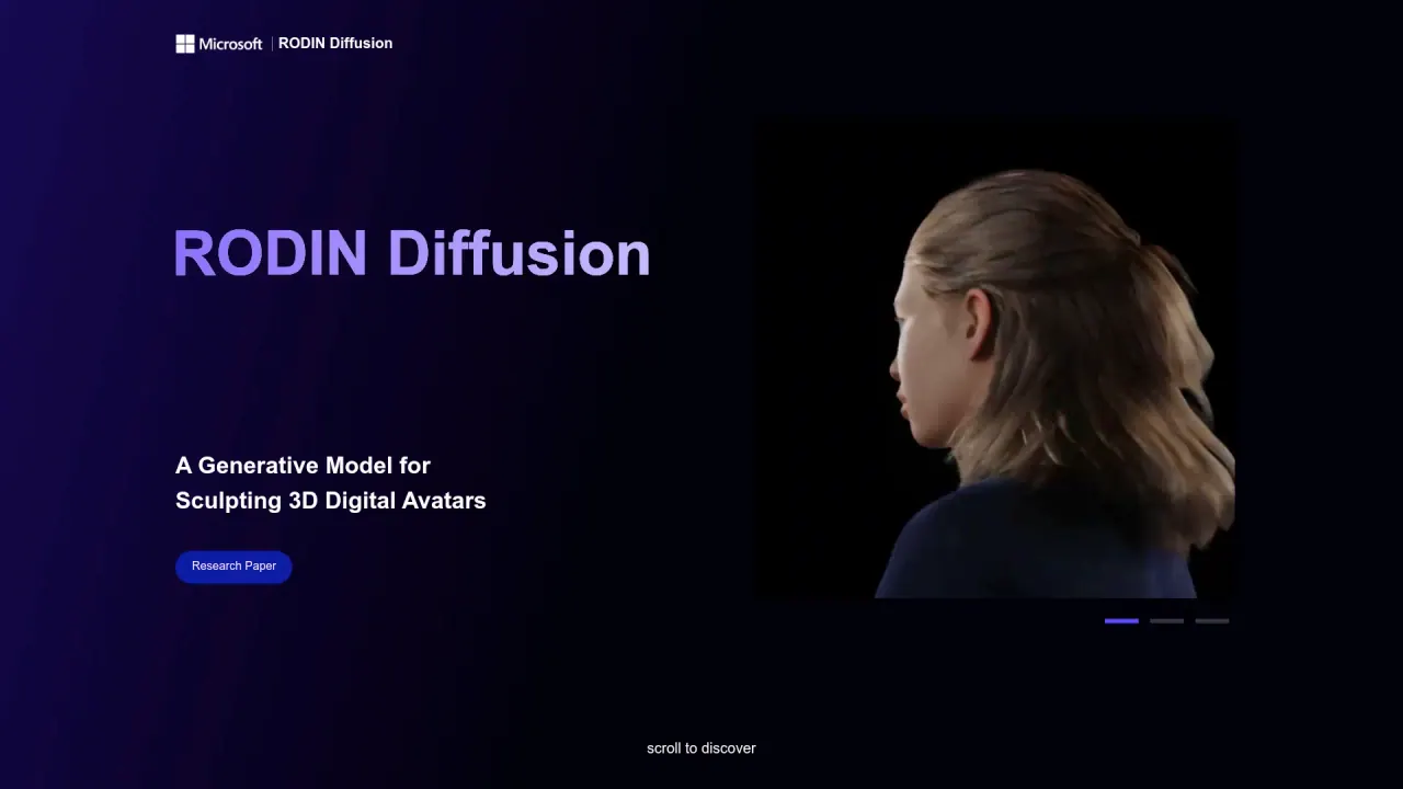 Rodin Diffusion screenshot