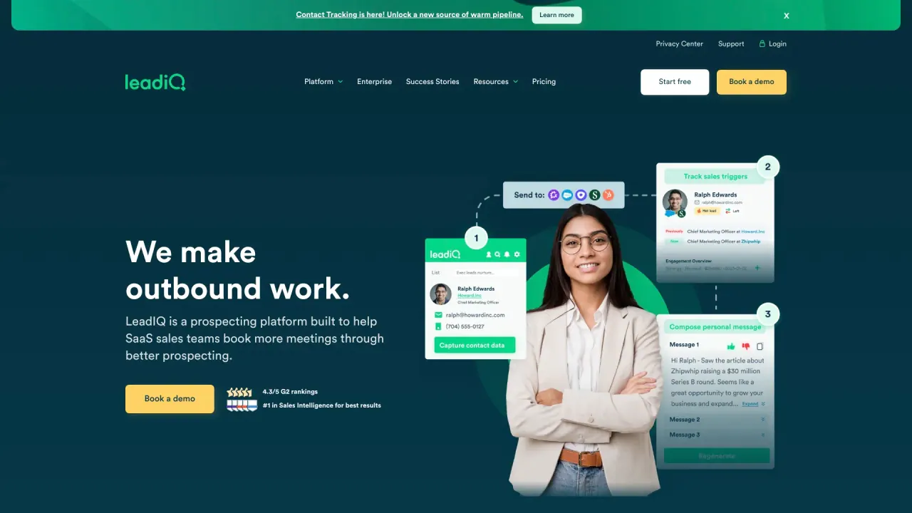 LeadIQ screenshot