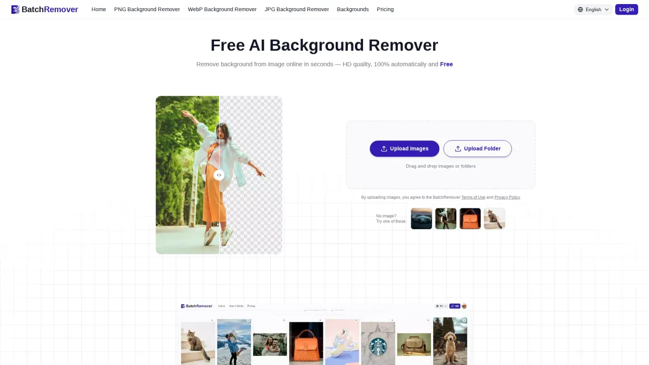 BatchRemover screenshot