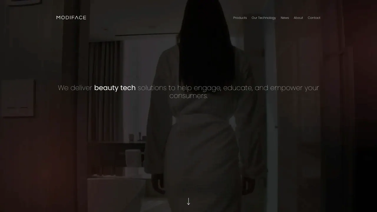 ModiFace screenshot