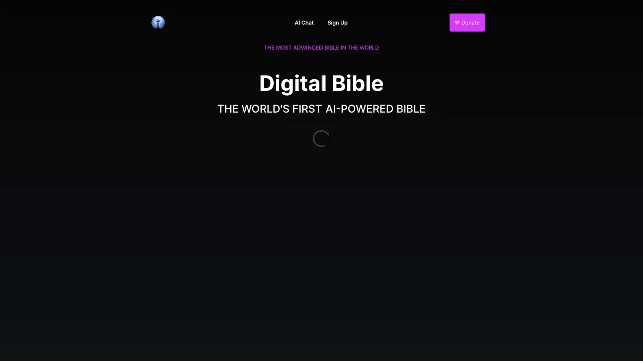 Digital Bible screenshot