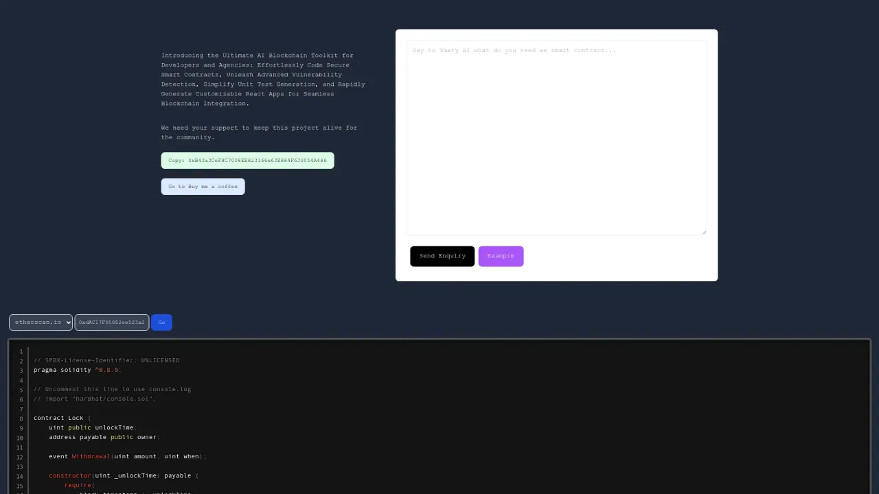 SmatyXYZ screenshot