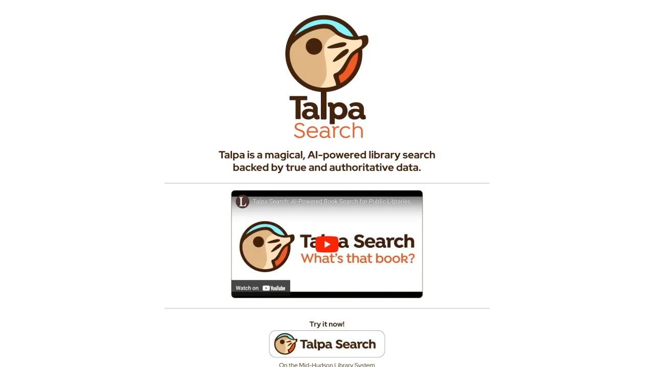 Talpa screenshot
