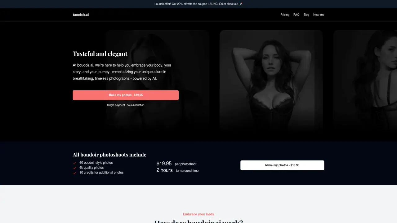 BoudoirAI screenshot