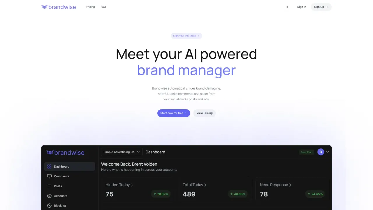 BrandwiseAI screenshot