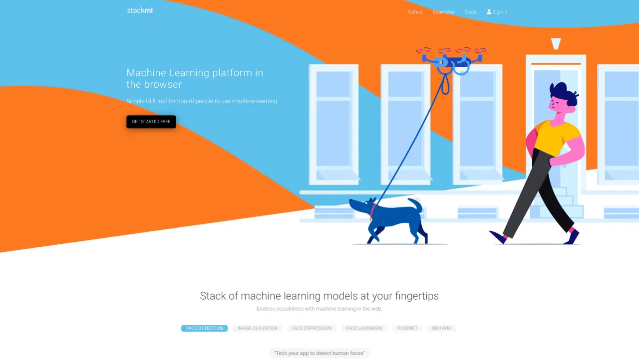 Stackml screenshot