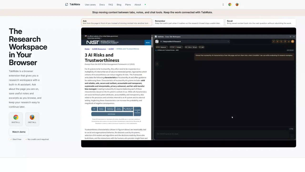 TabMate screenshot
