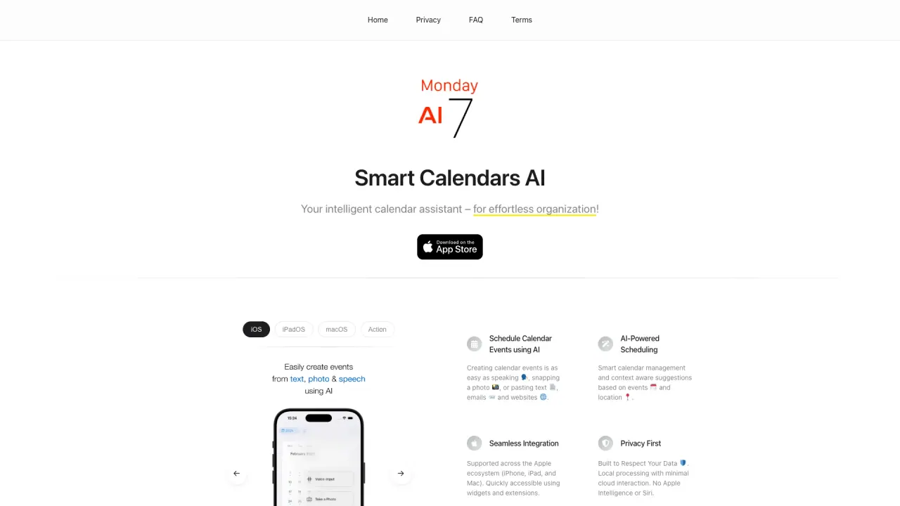 Smart Calendars AI screenshot