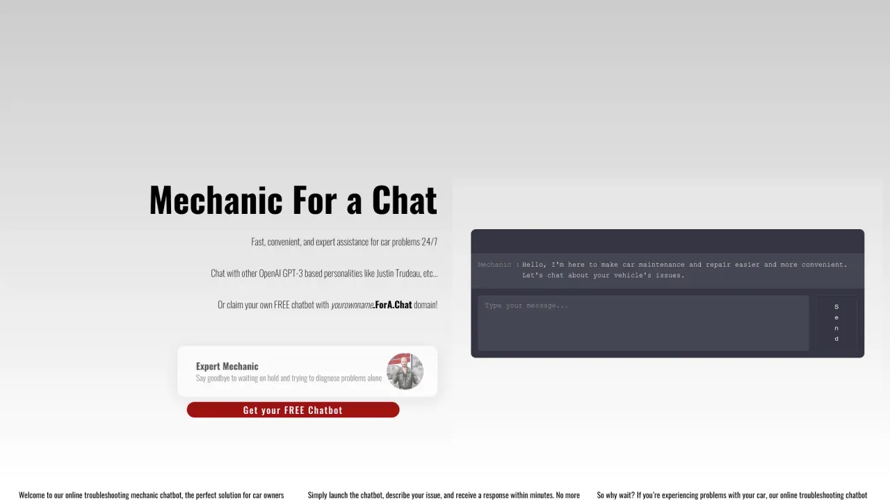 Mechanic Chat screenshot
