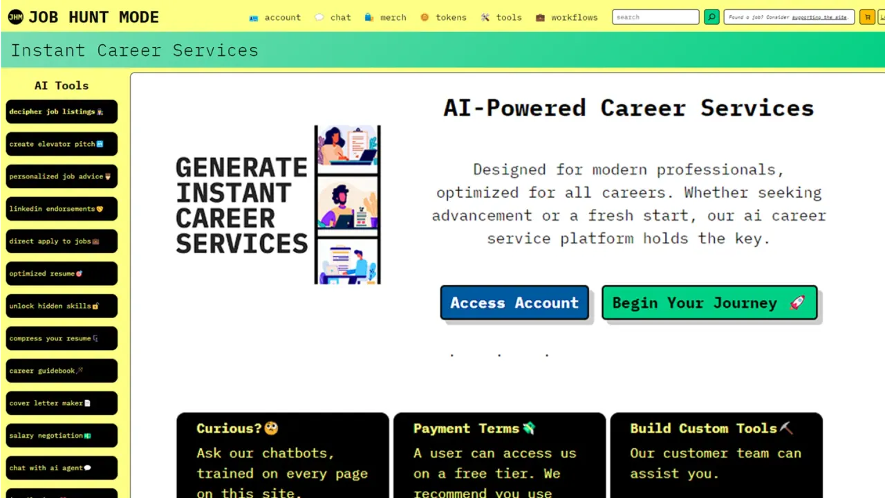 Job Hunt Mode screenshot