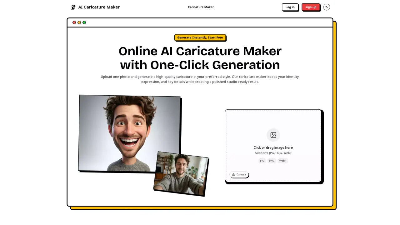 AI Caricature Maker screenshot