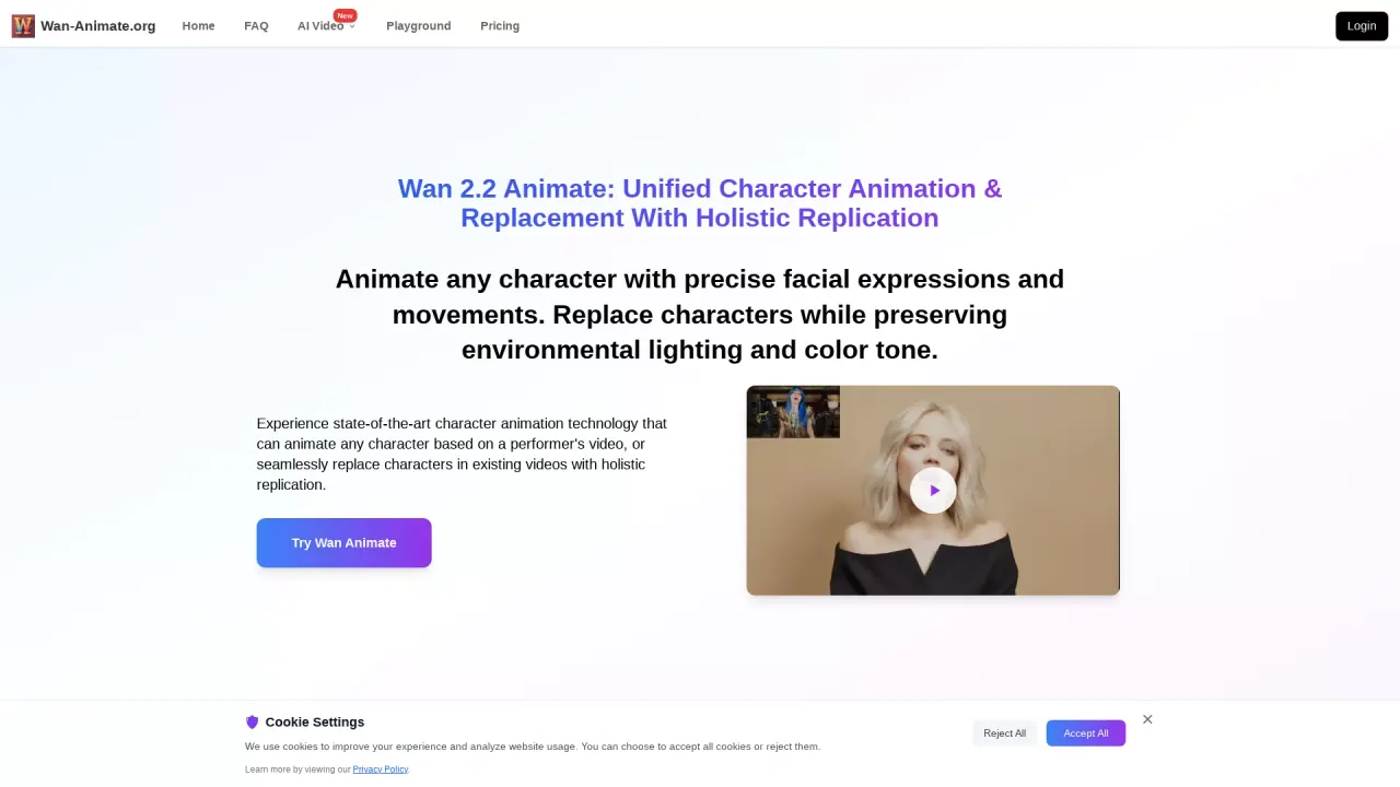 WanAnimate screenshot