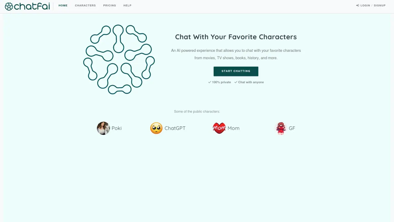 chatfai screenshot