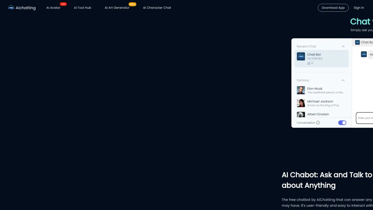 AIChatting screenshot