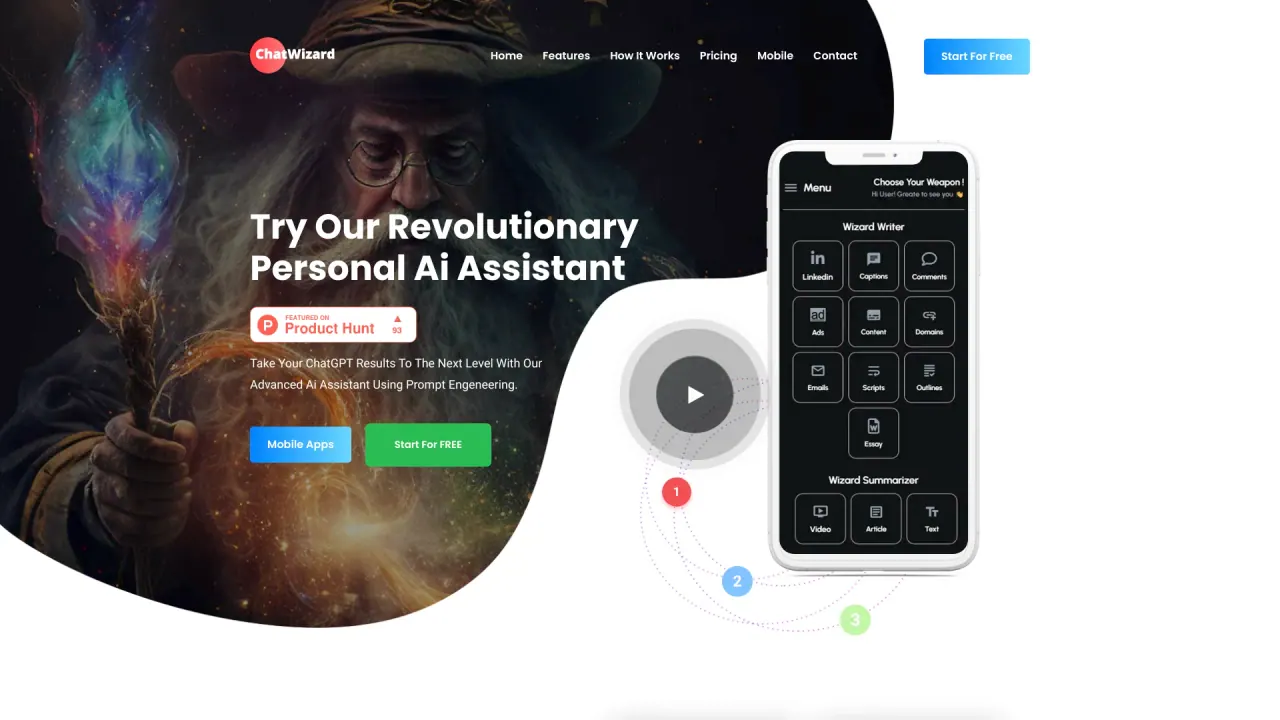 ChatWizard screenshot