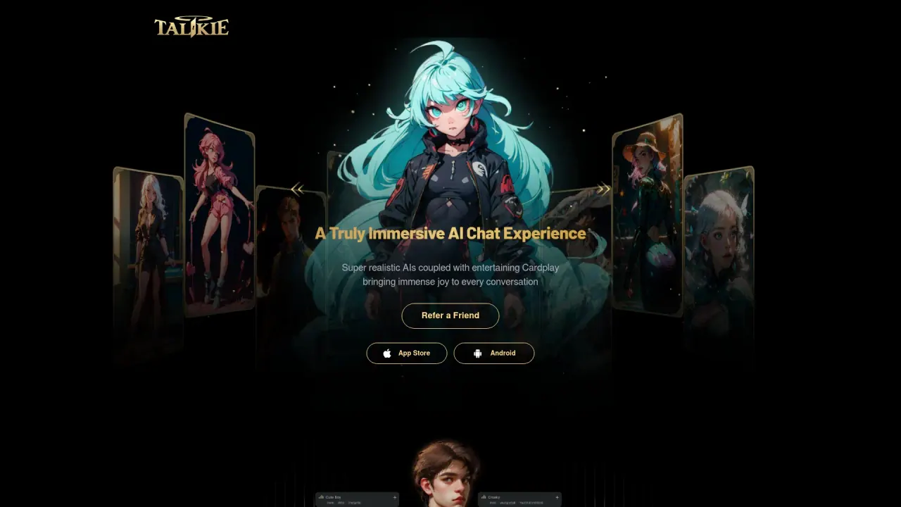 TalkieAI screenshot
