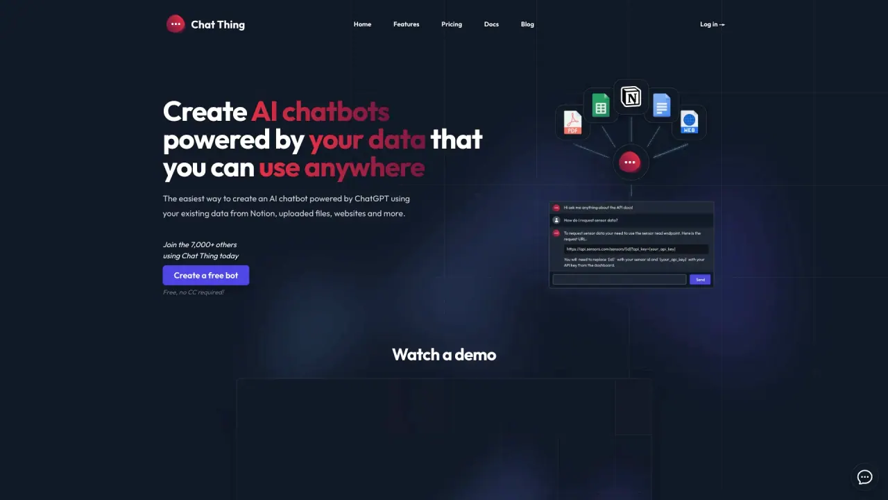 Chat Thing screenshot