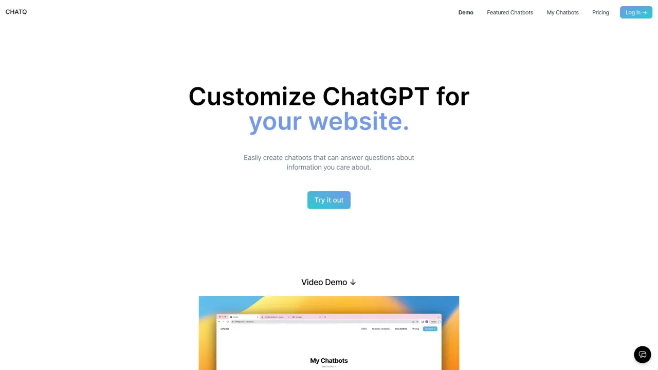 ChatQ screenshot