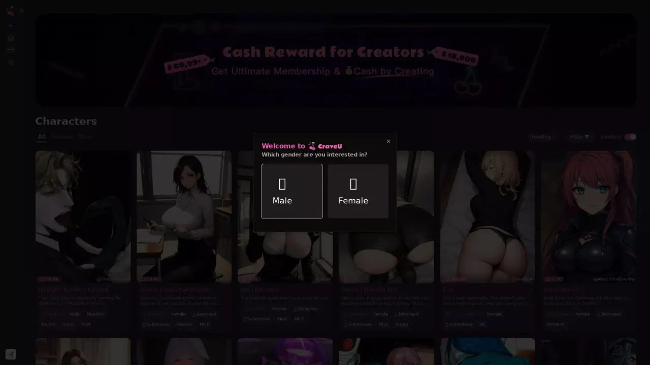 CraveU AI screenshot