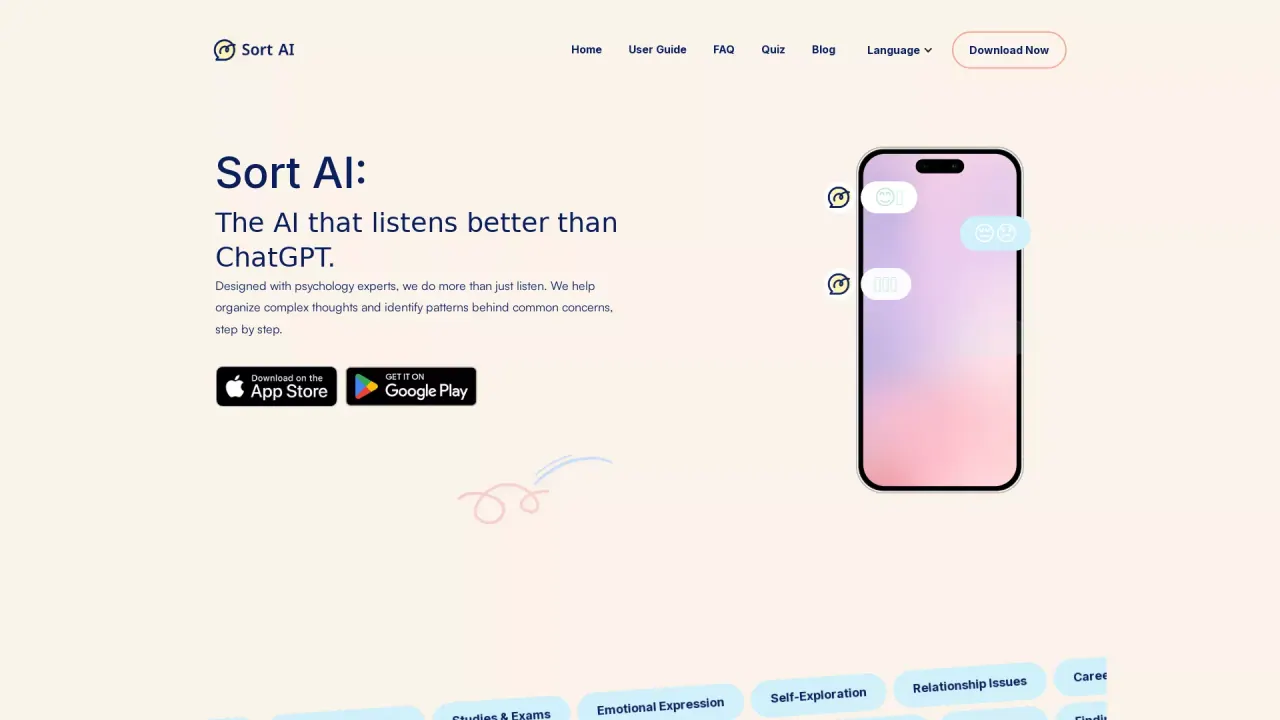 SortAI screenshot